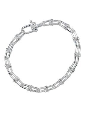 Tiffany & Co HardWear Small Link 17 925 Sterling Silver Bracelet
